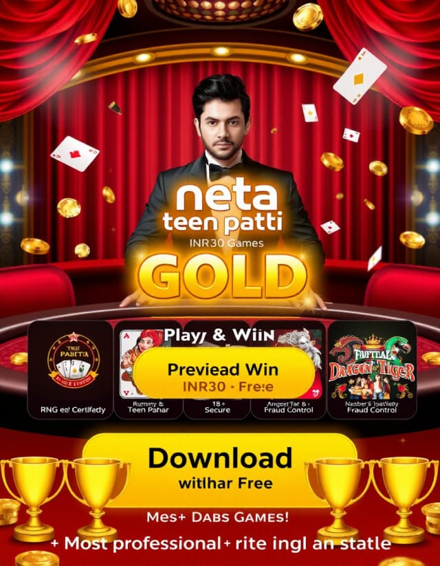Neta Teen Patti Banner